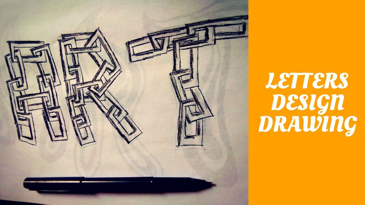 1280x720 Letter Design Ideas - Cool Drawing Design Ideas
