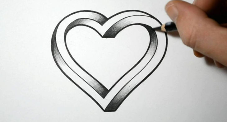 730x392 Heart Drawings, Art Ideas Design Trends - Cool Drawing Design Ideas