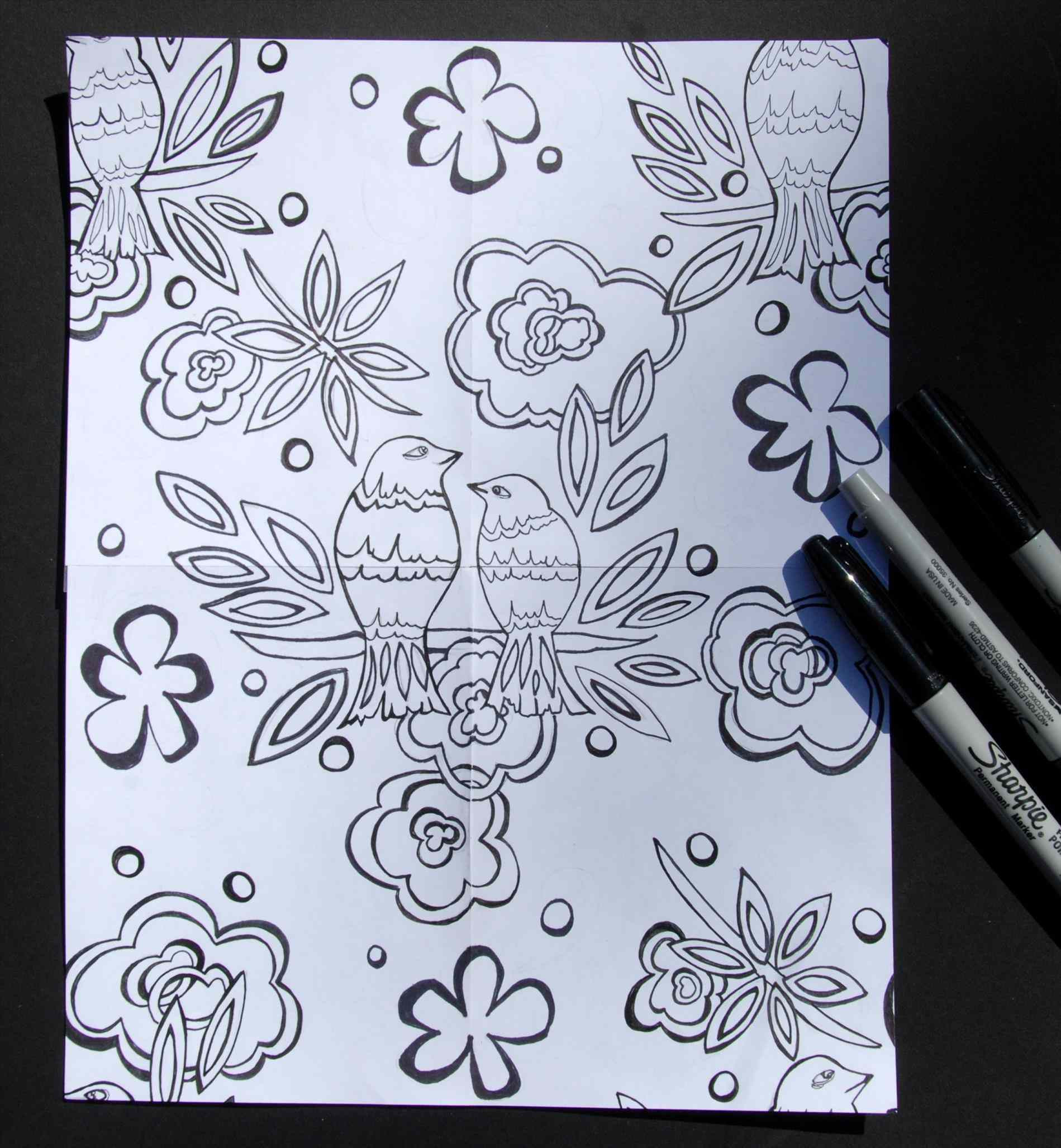 Cool Drawing Designs On Paper at PaintingValley.com | Explore ...