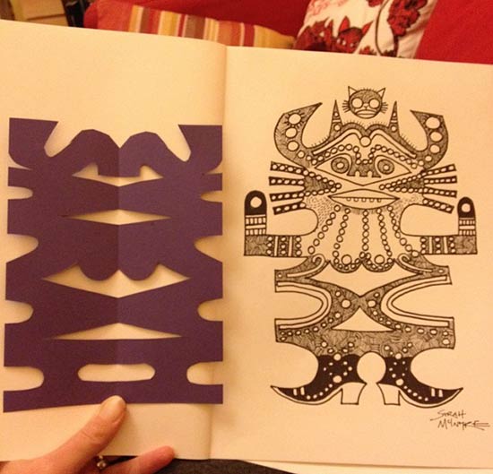 550x529 How To Make Your Own Name Totem Jabberworks - Cool Drawing Ideas For Names