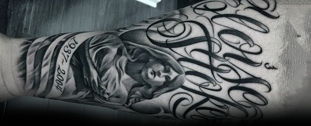 640x260 Forearm Name Tattoos For Men - Cool Drawing Ideas For Names