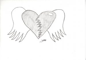 300x210 How To Draw A Cool Heart Step - Cool Drawing Of A Heart