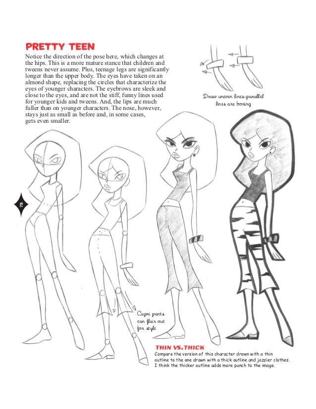 638x826 Cartoon Cool - Cool Drawing Outlines