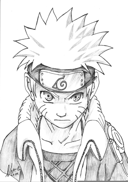 424x600 Naruto Cool Drawing Free Images - Cool Drawing Pictures