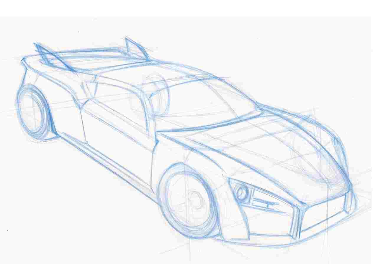 1264x948 Cars Pencil Sketch Car Here Some Images Rhdrawingslycom Cool - Cool Drawings Cars