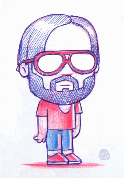 404x579 Cool Dude Drawing - Cool Dude Drawing