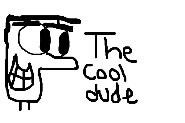 600x400 Cool Dude A Cartoons Speedpaint Drawing - Cool Dude Drawing