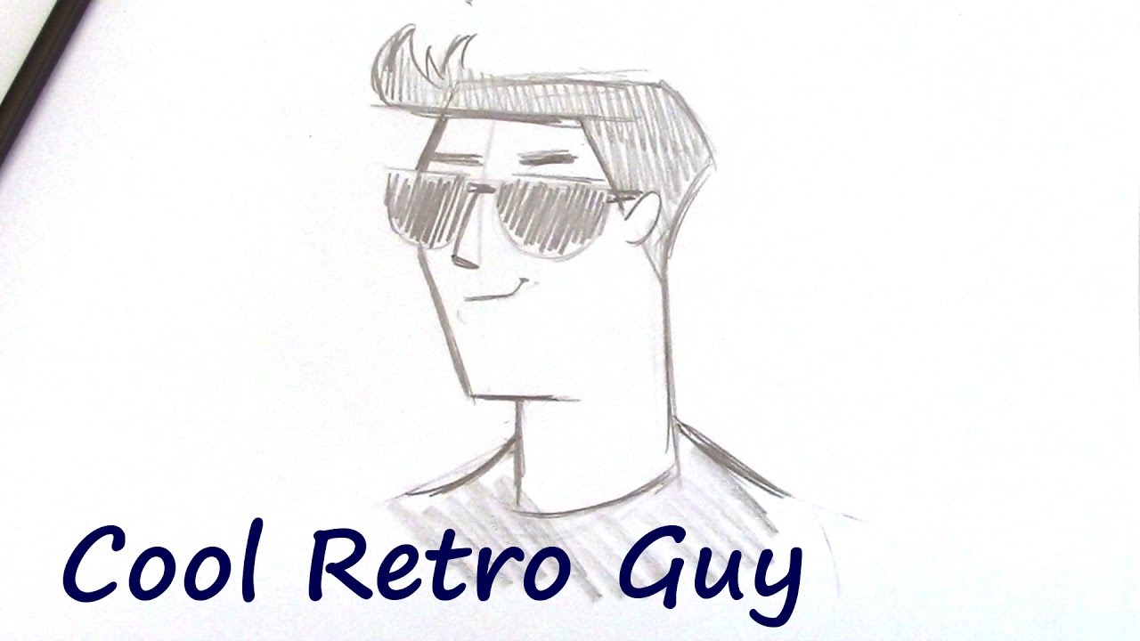1280x720 How To Draw A Cool Character With Christopher Hart - Cool Dude Drawing