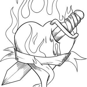 300x300 Cool Easy Drawings Of Hearts - Cool Easy Drawings