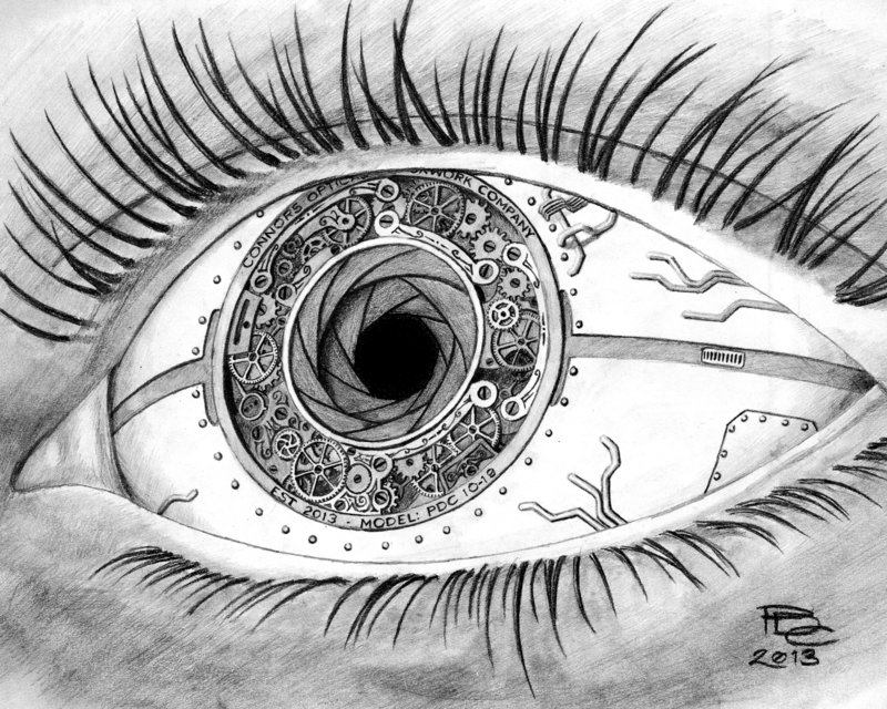 Cool eye drawing ideas