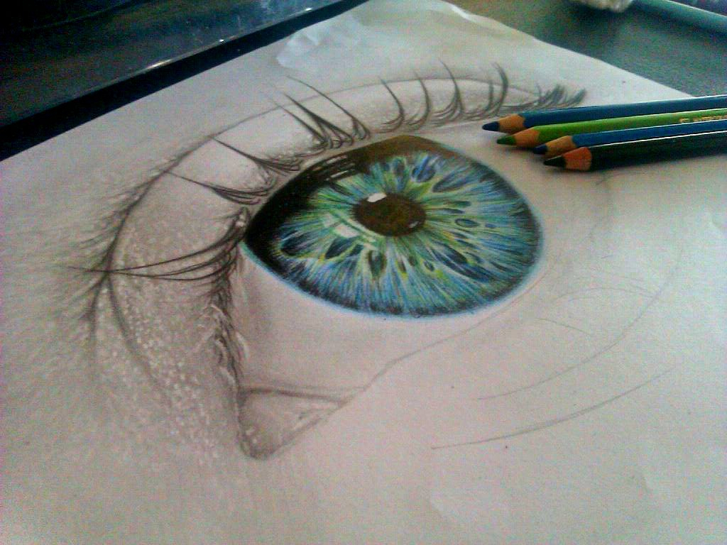 1024x768 amazing eye drawings cool drawings of eyes draw a cool eye - Cool Eye Drawings