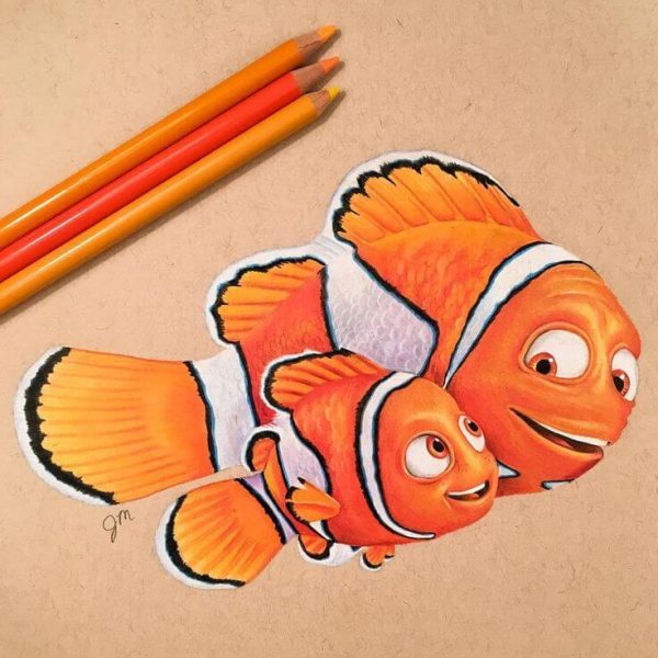 600x600 Cool Things To Draw That Are Easy And Fun For Beginners - Cool Fish Drawings