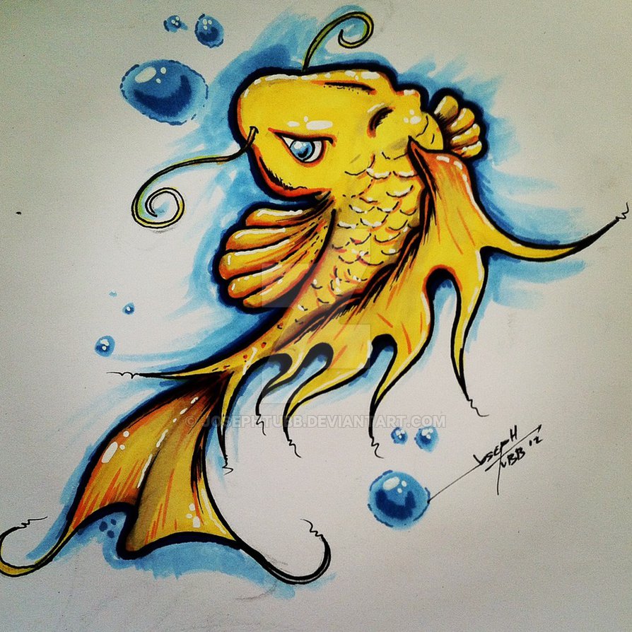 Cool Fish Drawings at Explore collection of Cool