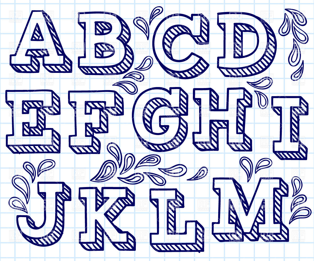 1200x999 Cool Letter Fonts Images - Cool Fonts Drawing