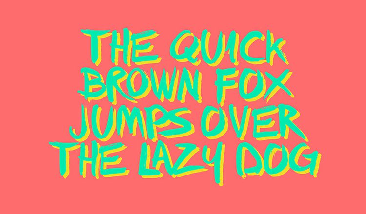 750x439 Beautiful Free Hand Drawn Fonts - Cool Fonts Drawing