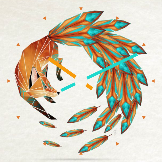 640x640 Cool Fox For G Watch R - Cool Fox Drawings