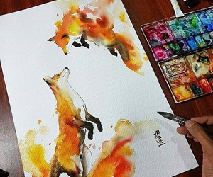 300x250 Images About Cool Art On We Heart It See More About Art - Cool Fox Drawings