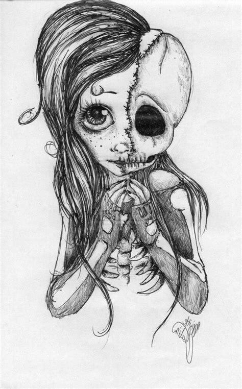 474x762 How To Draw A Cool Girl Best Sugar Skull Drawings - Cool Girl Drawings