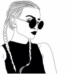 300x300 A Tumblr Art Tumblr - Cool Girl Drawings