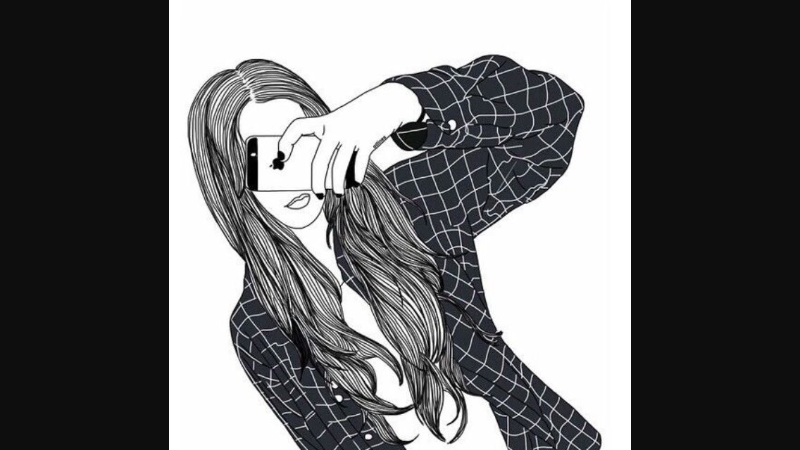 1136x640 Cool Girl Drawings - Cool Girl Drawings