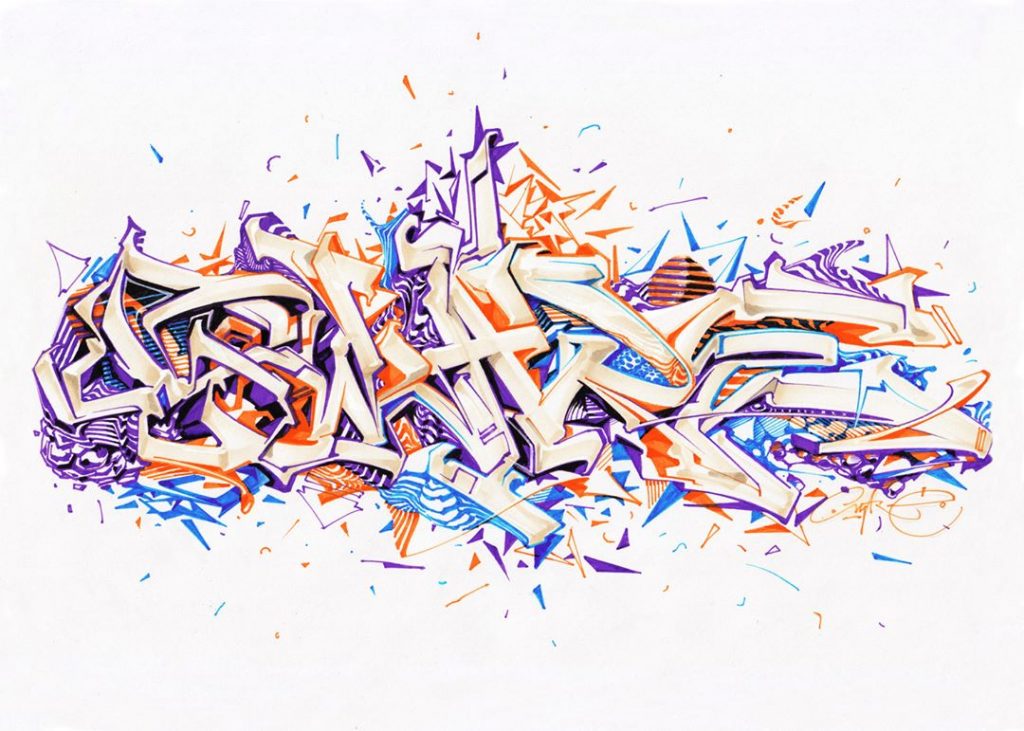 Cool Graffiti Drawings at Explore collection of