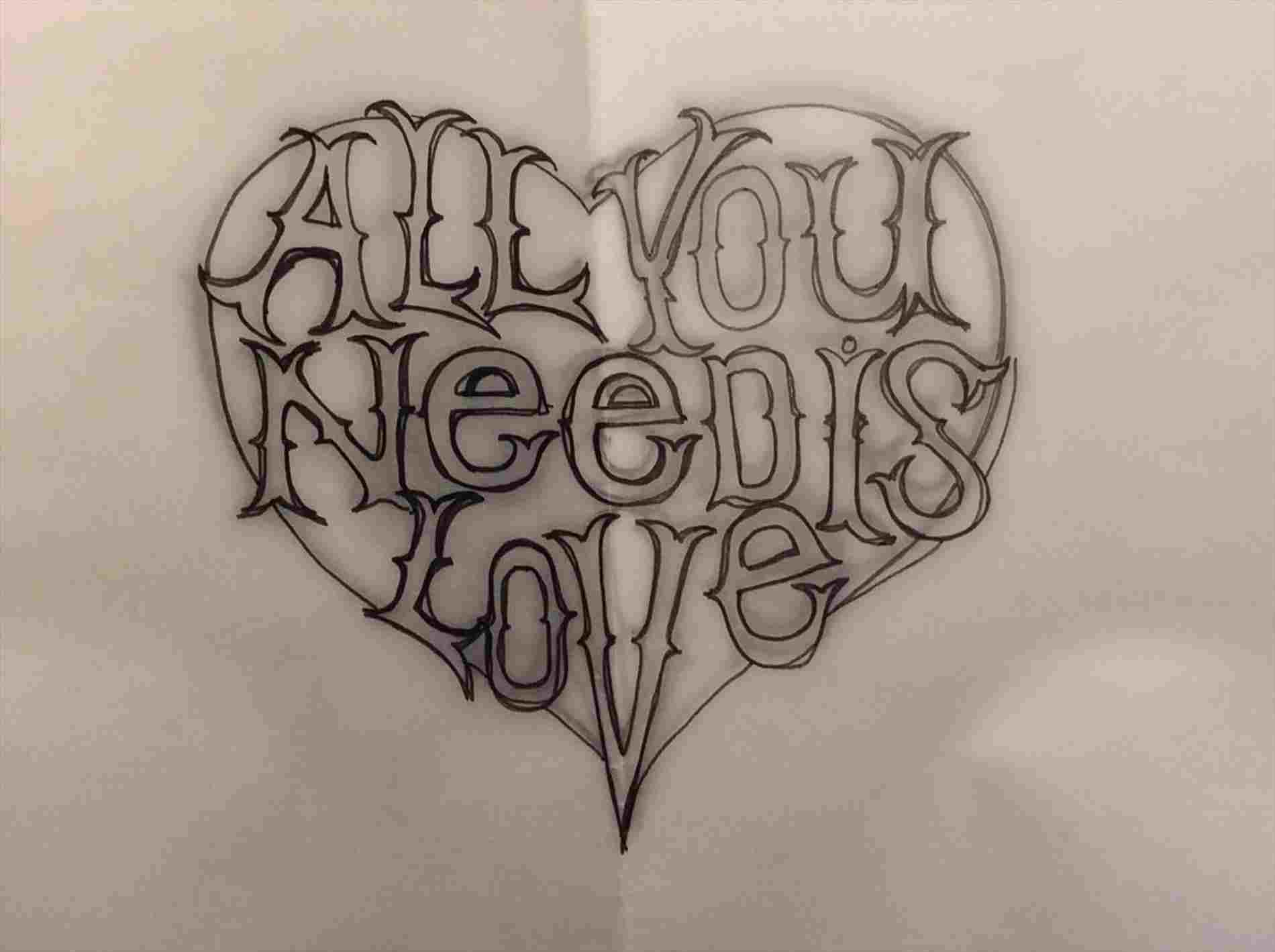 1900x1419 Rhdrawinghowtodrawcom How Easy Drawings Cool Heart To Draw - Cool Heart Drawings