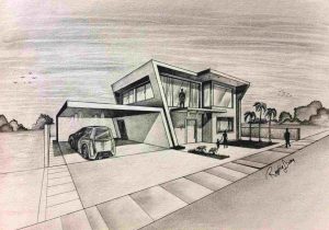 300x210 Cool House Drawing Simple Small House Design - Cool House Drawings