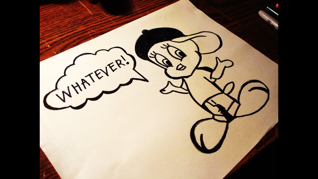 1280x720 tweety bird - Cool Kid Drawing