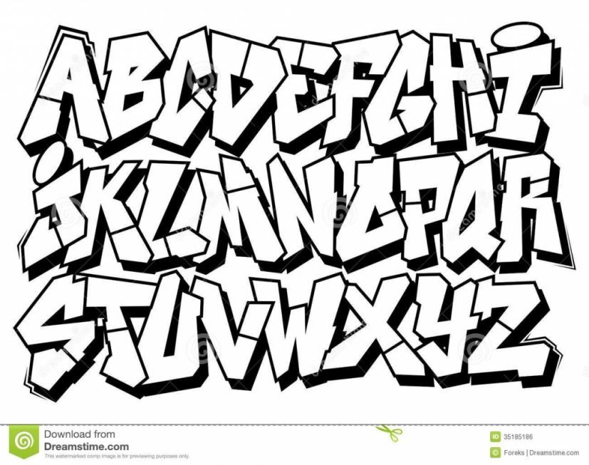 827x653 cool letters to copy - Cool Letters Drawing