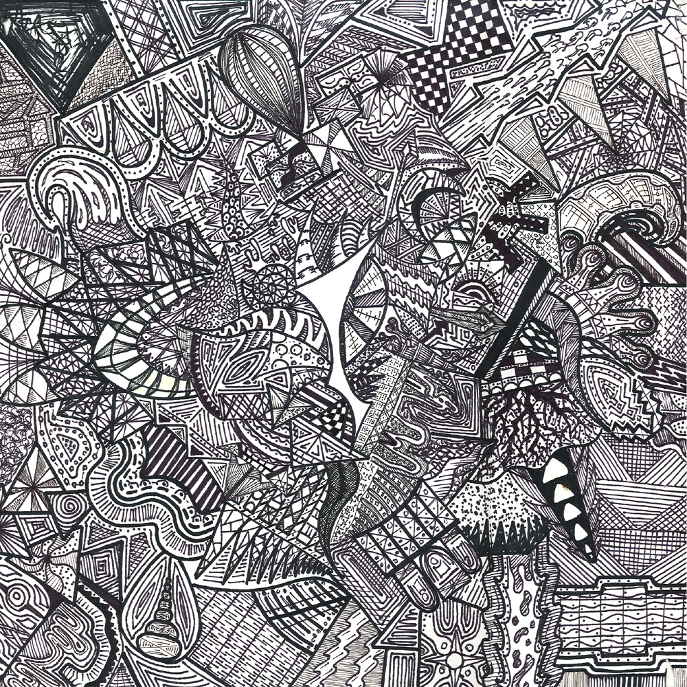 1000x1000 Line Design Patterns Images - Cool Line Drawings