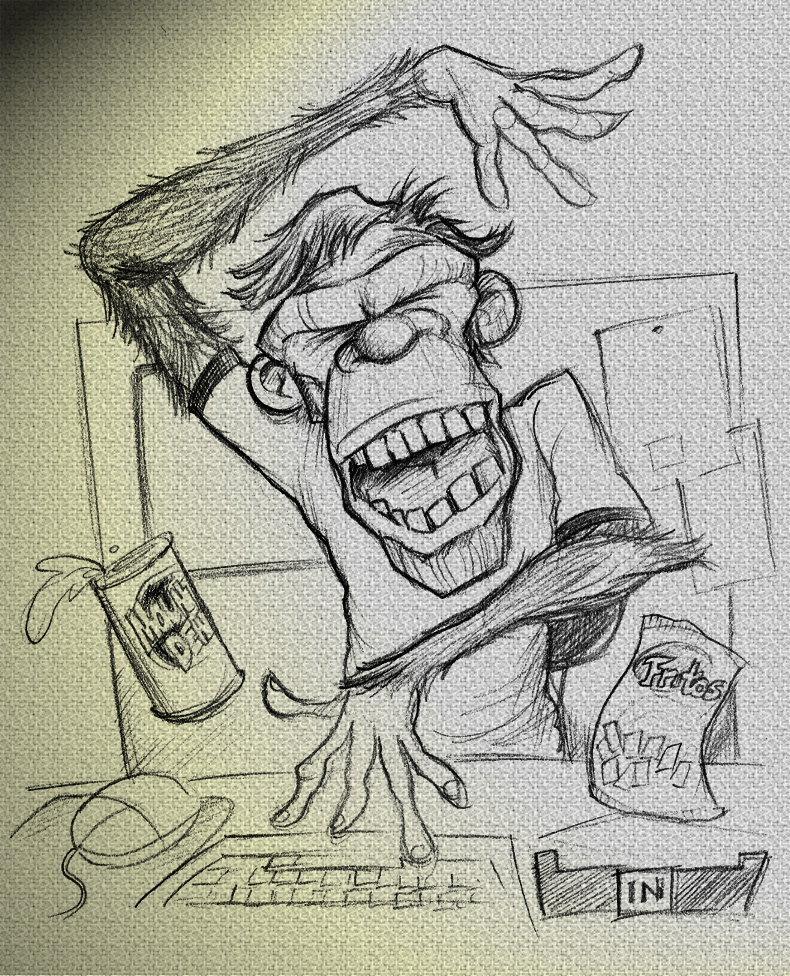 790x976 Filecode Monkey - Cool Monkey Drawings