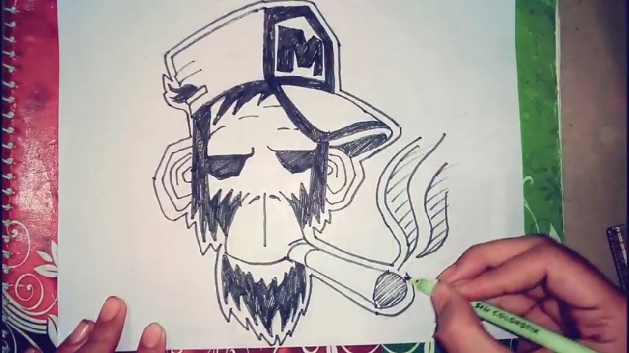 1280x720 Monkey Drawing Draw Monkey Face - Cool Monkey Drawings