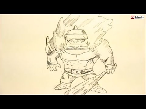 480x360 Drawing Tutorial For Beginners How To Draw Cool Monsters Orc - Cool Monster Drawings