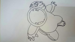 320x180 How To Draw A Cool Monster Steps - Cool Monster Drawings