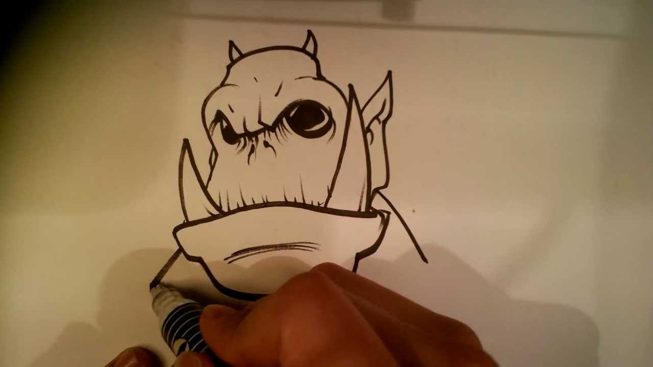 1280x720 Random Monster - Cool Monster Drawings