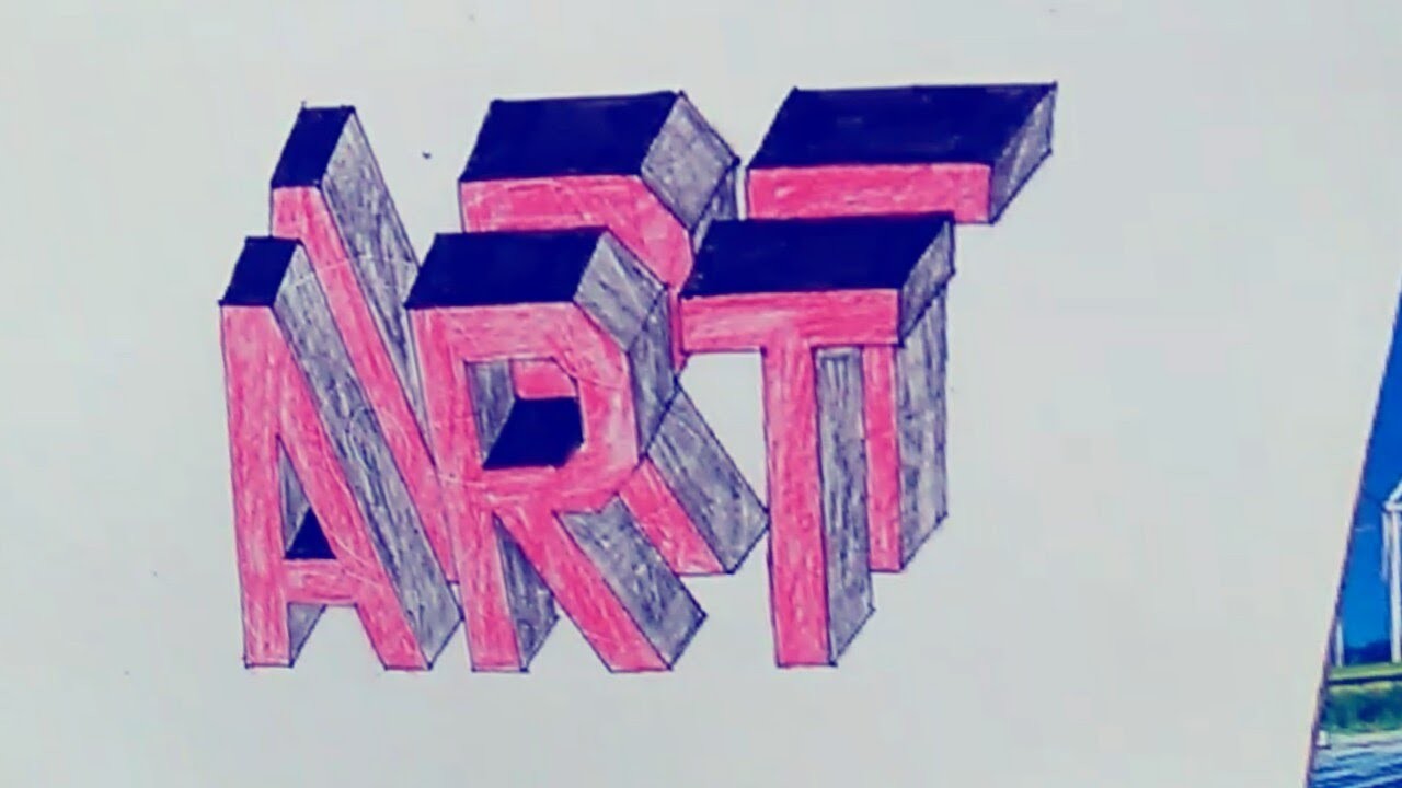 1280x720 draw name art, cool design, nameplate project drawing - Cool Name Drawings