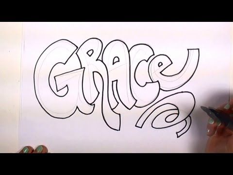 480x360 how to draw your name cool letters - Cool Name Drawings
