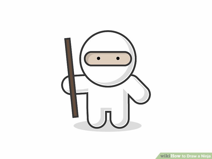 728x546 How To Draw A Ninja - Cool Ninja Drawings