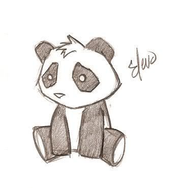 360x370 how to draw a panda panda drawing images panda drawing pictures - Cool Panda Drawing