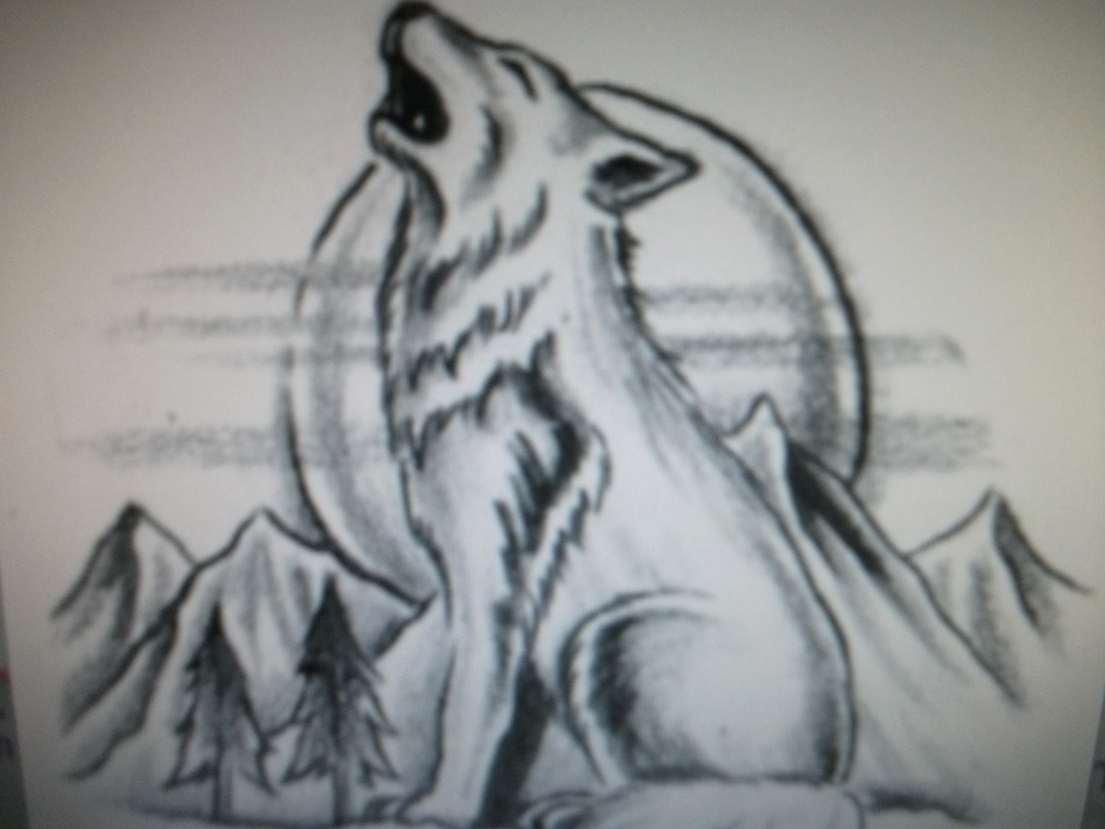 1600x1200 Cool Drawing Of Wolves Drawings - Cool Pictures For Drawing