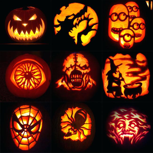 650x650 Cool Pumkin Designs Cool Easy Pumpkin Carving Ideas Halloween - Cool Pumpkin Drawings