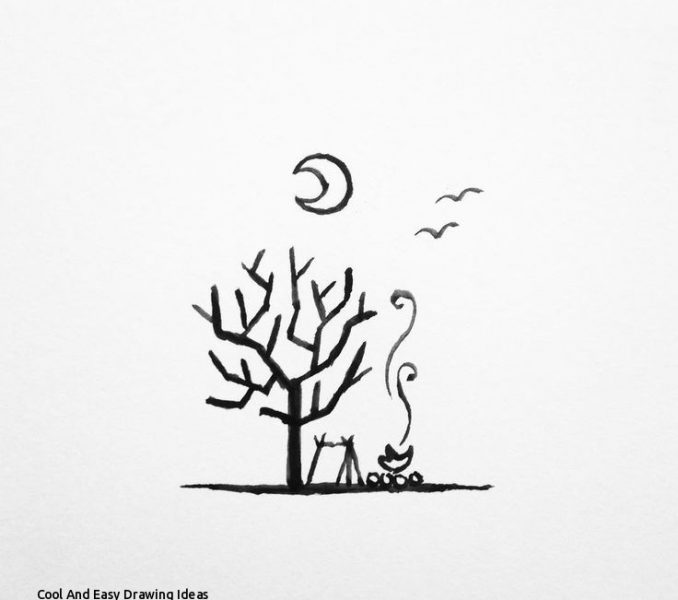 678x600 Cool Easy Drawing Ideas Step - Cool Simple Drawing Ideas