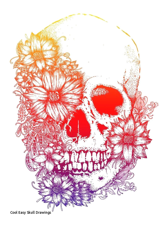 639x880 Easy Steps To Draw A Skull How To Draw - Cool Skull Drawings