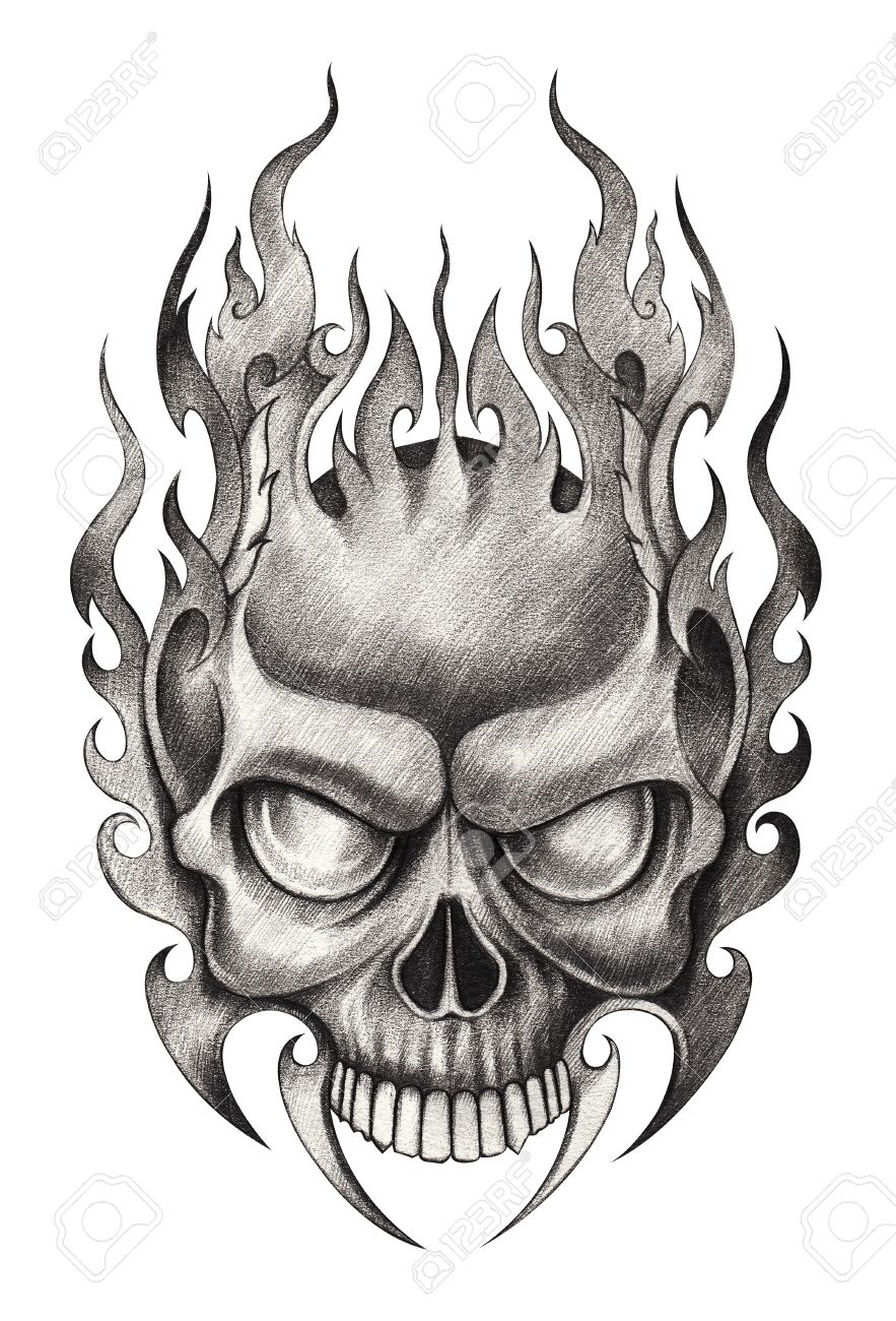 Cool Skull Drawings at Explore collection of Cool