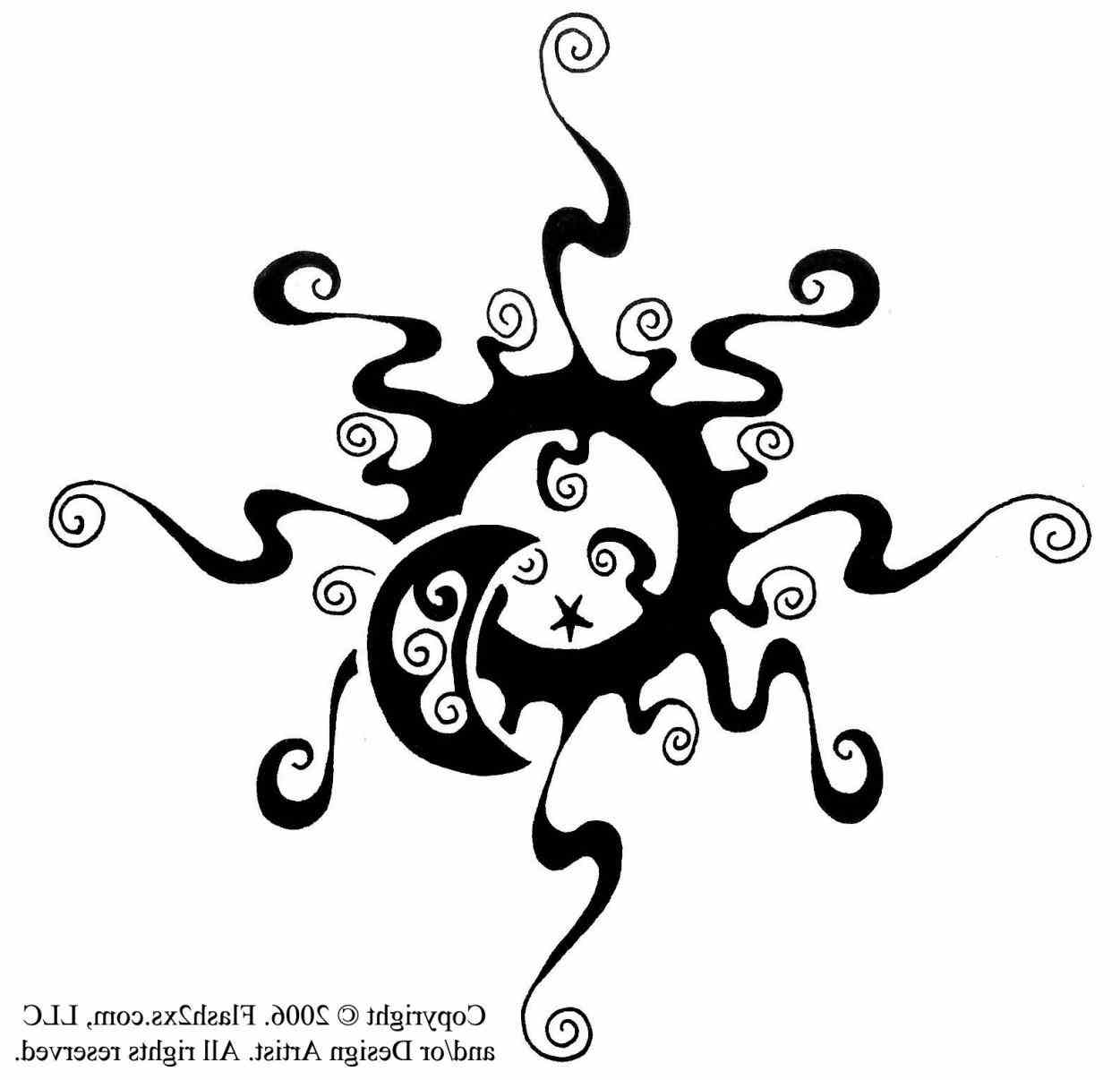 1251x1206 Stars Cool Tattoos Bonbaden Star Tribal Shooting Drawing Viewing - Cool Star Drawings