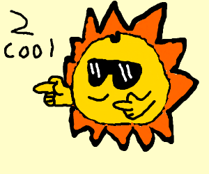 300x250 Cool Sun Drawing - Cool Sun Drawing