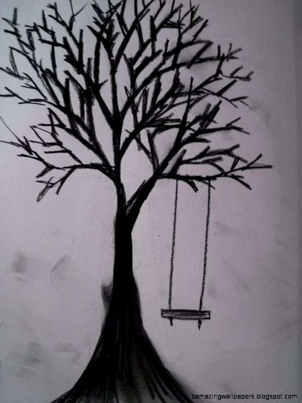 600x800 Tree Drawing Tumblr Amazing Wallpapers - Cool Tree Drawings
