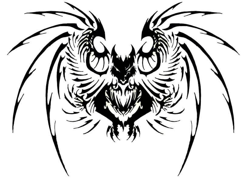 800x590 Famous Tribal Tattoo Designs - Cool Tribal Drawings