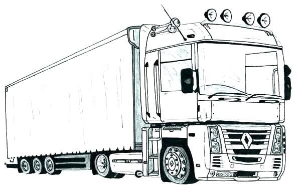 Cool Truck Drawings