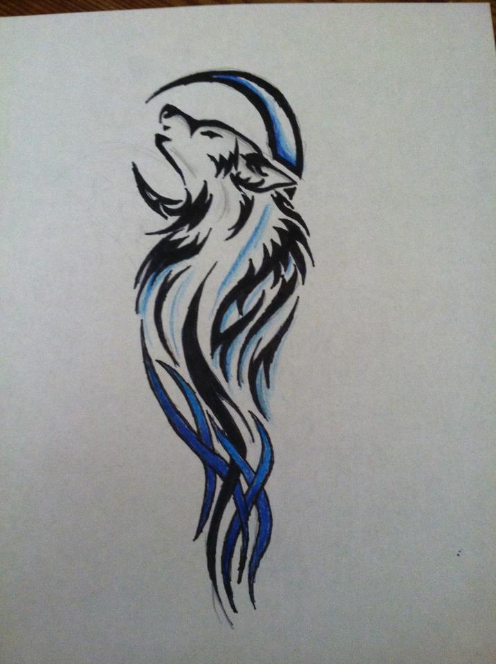 717x960 Cool Wolf Drawings In Pencil - Cool Wolf Drawings